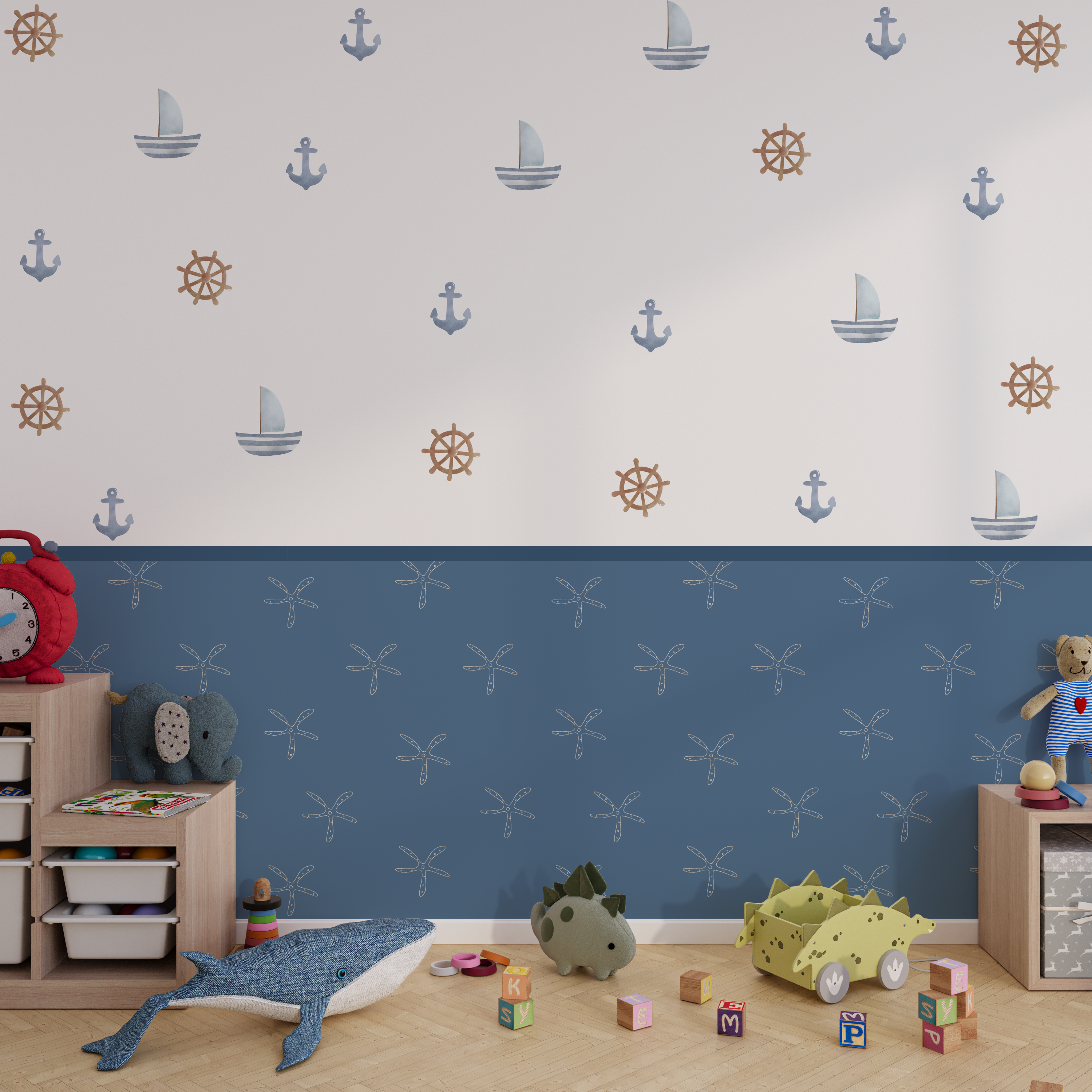 Wandtattoo Seestern Tapette Nilso