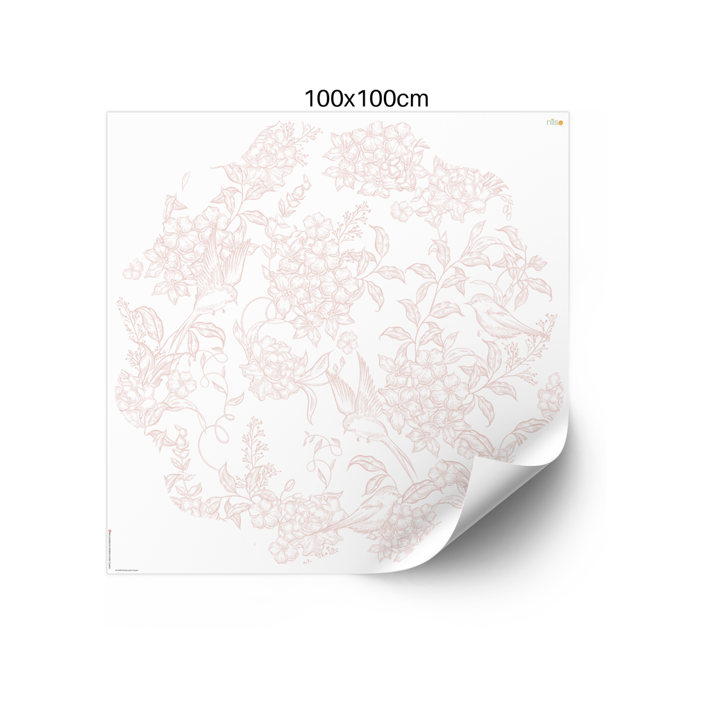 Pfingstrose Blumen Wandtattoo I Kinderzimmer Nilso