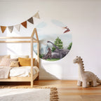 Dinosaurierwelt Wandtattoo – Dino Abenteuer | Kinderzimmer Nilso