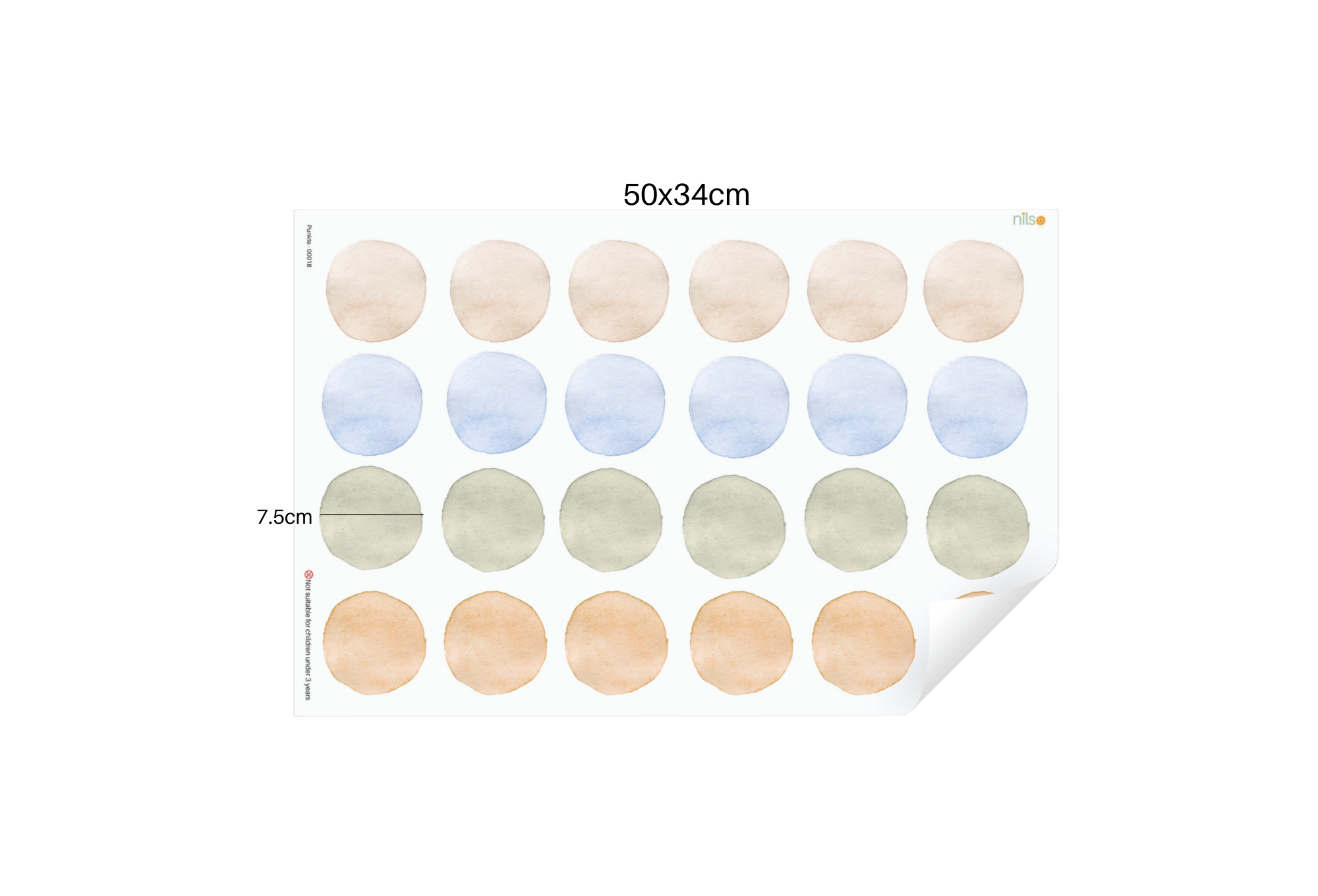 Wandtattoo Punkte Nilso