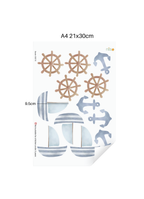 Wandtattoo Boote Nilso