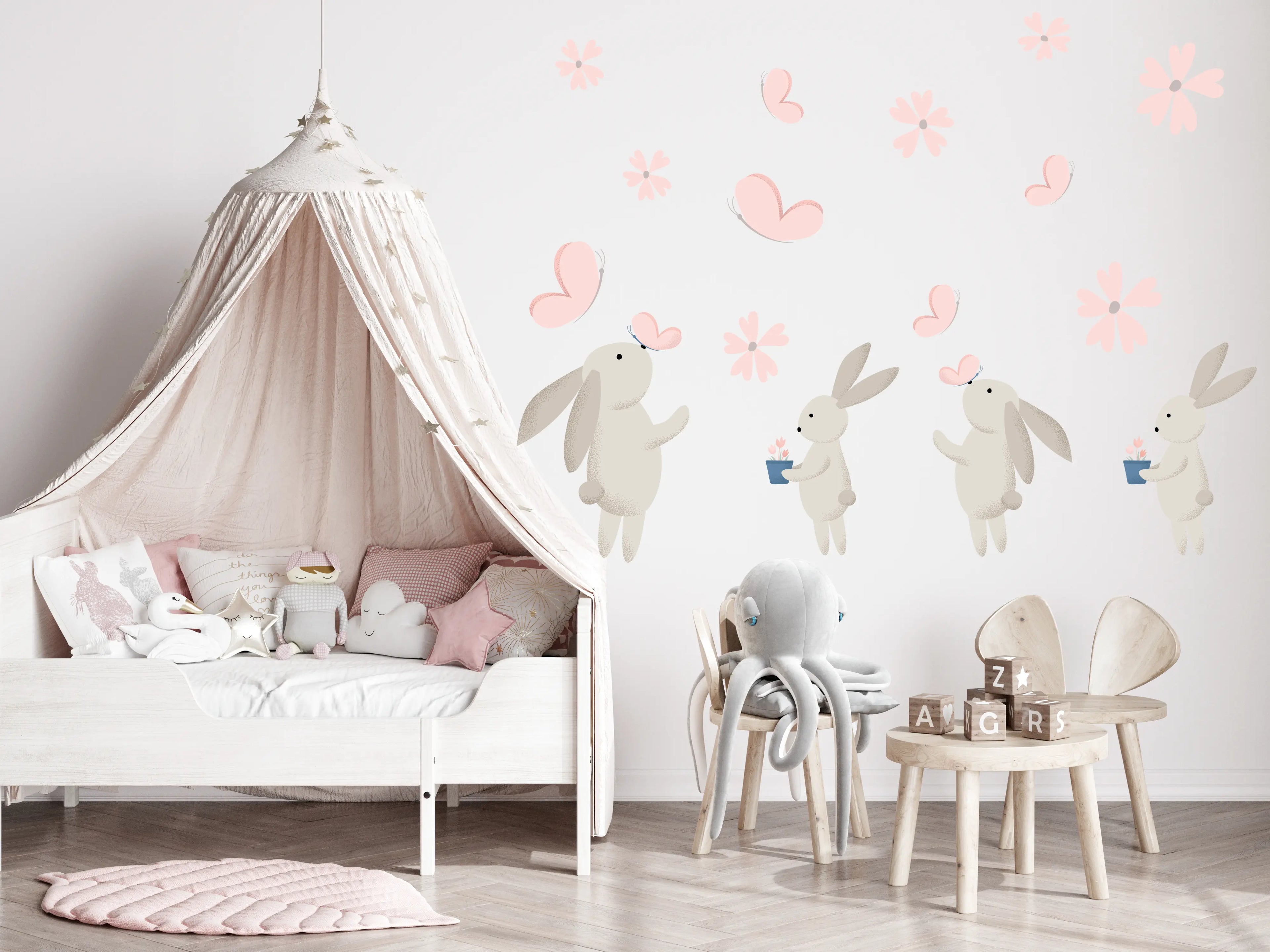 Wandtattoo Hasen Nilso