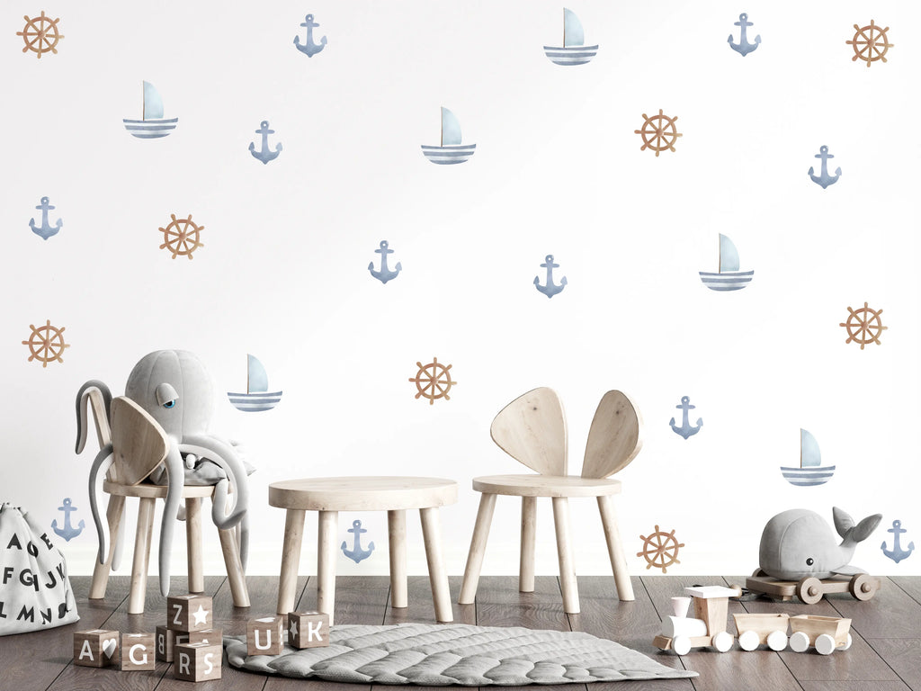 Wandtattoo Boote Nilso